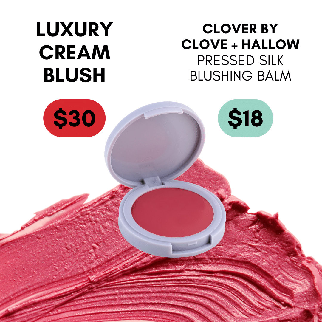 Clover by Clove + Hallow Cheeks Pressed Silk Blushing Balm