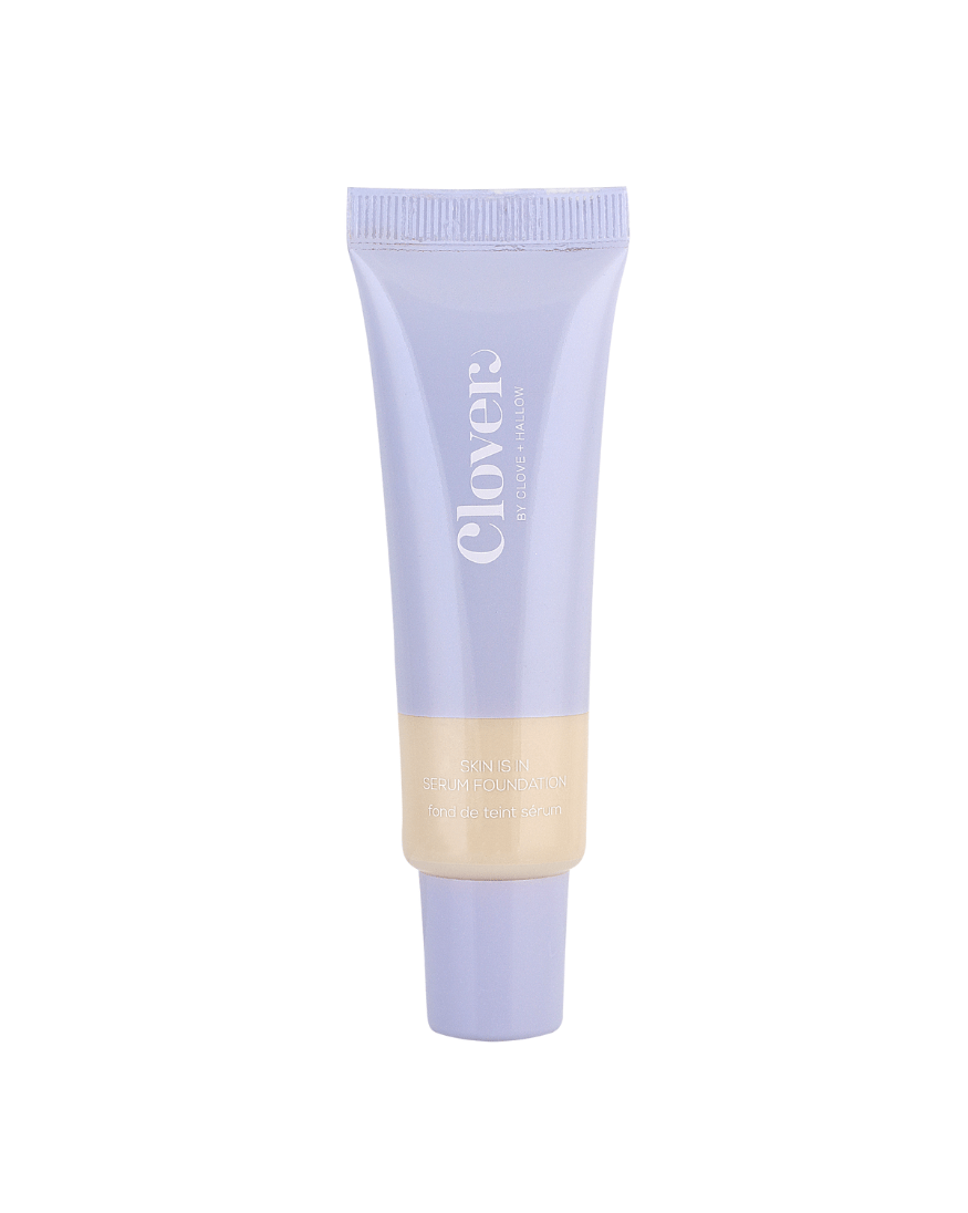 Clover by Clove + Hallow Face Skin Is In Serum Foundation Affordable Vegan Serum Foundation | Skin Is In Foundation