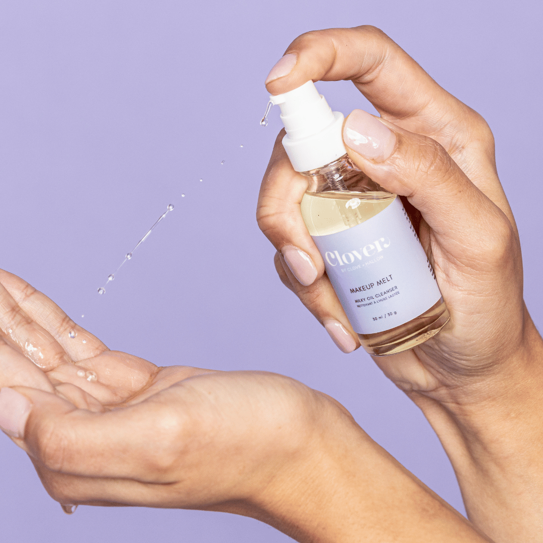 Clover by Clove + Hallow Makeup Melt Milky Oil Cleanser