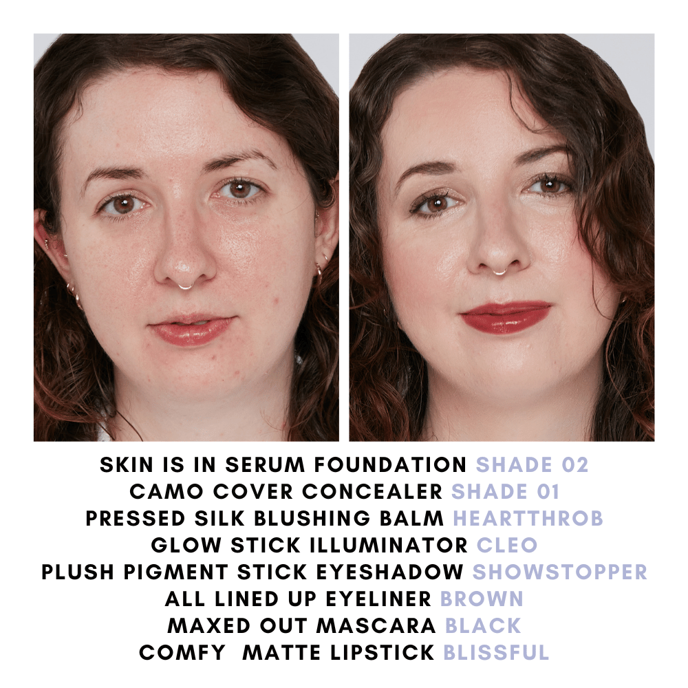 Clover by Clove + Hallow Cheeks Pressed Silk Blushing Balm