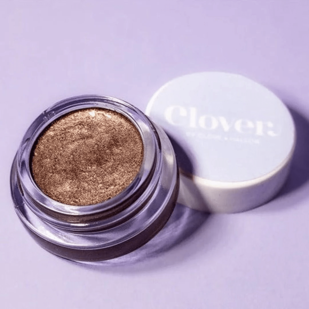 Clover by Clove + Hallow Eyes Mushroom - Sparkling taupe Chromewash High Intensity Eye Tint