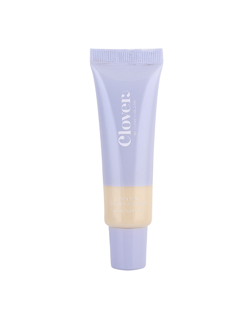 Clover by Clove + Hallow Face Skin Is In Serum Foundation Affordable Vegan Serum Foundation | Skin Is In Foundation