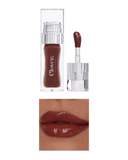Clover by Clove + Hallow Lips Spiced - rich warm neutral Collagen Cloud Tinted Lip Oil Affordable Collagen-Boosting Vegan Lip Oil