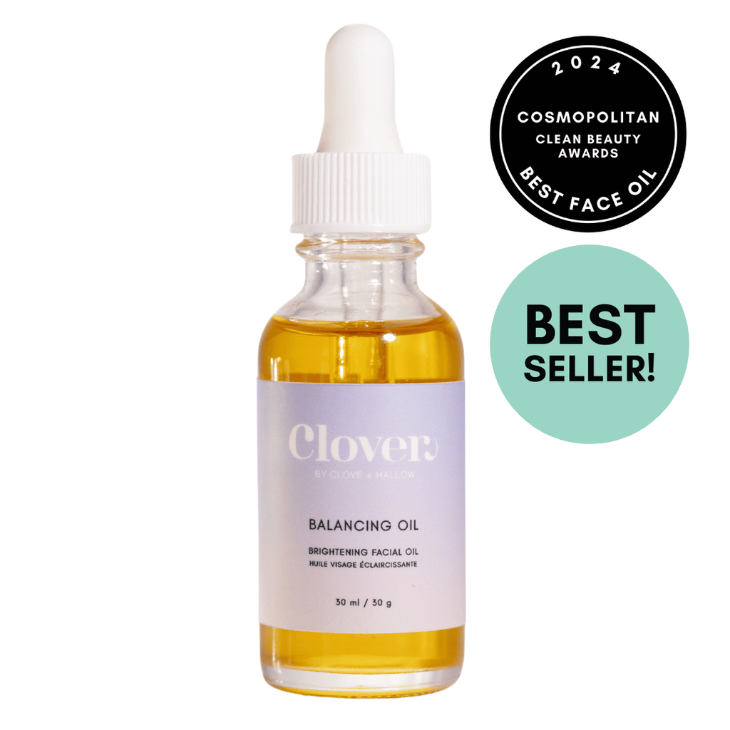 Clover by Clove + Hallow Skincare Balancing Oil Affordable Acne Skin Care | Balancing Oil