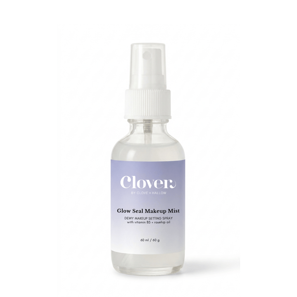 Clover by Clove + Hallow Skincare GLOW SEAL Makeup Setting Mist Botanical Treatment Mist Collection Botanical Treatment Mist Collection
