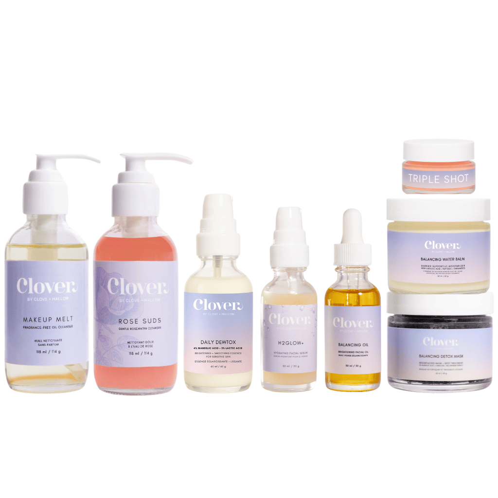 Clover by Clove + Hallow Skincare The Complete Skincare Collection The Complete Skincare Collection