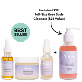 Clover by Clove + Hallow Skincare The Juicy Skin Special (+ FREE Rose Suds Cleanser) The Juicy Skin Special (+ FREE Rose Suds Cleanser)