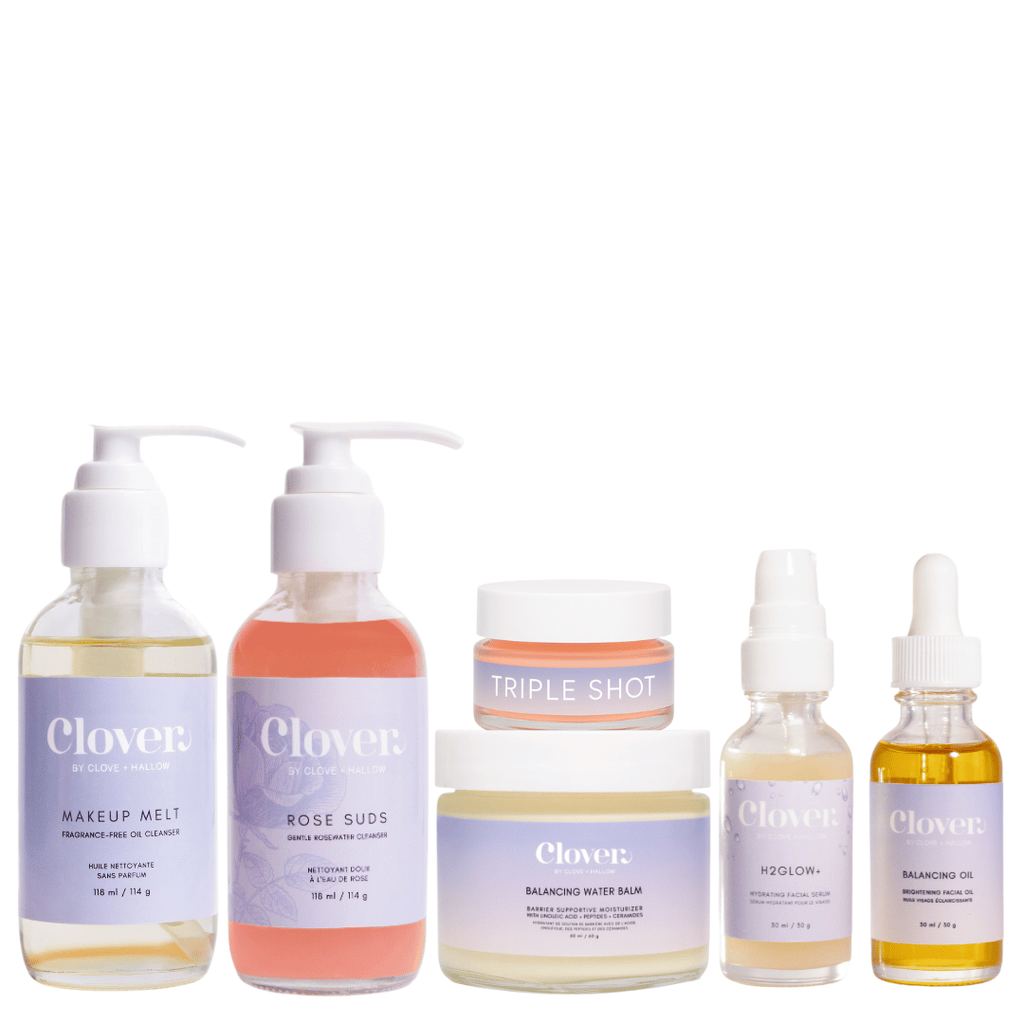 Clover by Clove + Hallow Skincare The Revive + Restore Skin Set | Anti-Aging + Skin Barrier Support Essential The Revive + Restore Skin Set | Anti-Aging + Skin Barrier Support Essential