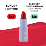 Clover by Clove + Hallow Lips Comfy Matte Lipstick
